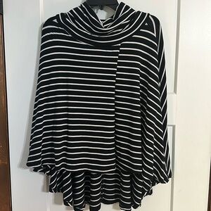 Striped Poncho